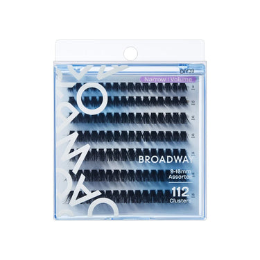 Broadway Narrow Volume Lashes – DIY Customizable Extensions (70–140 pcs) – DIY39 - ANNS BEAUTY SUPPLY